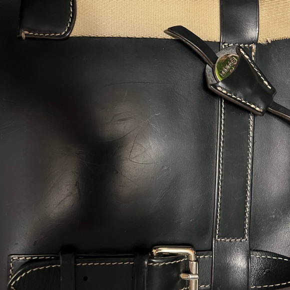 Dooney & Bourke Black Leather Crossbody Bag - Picture 3 of 6